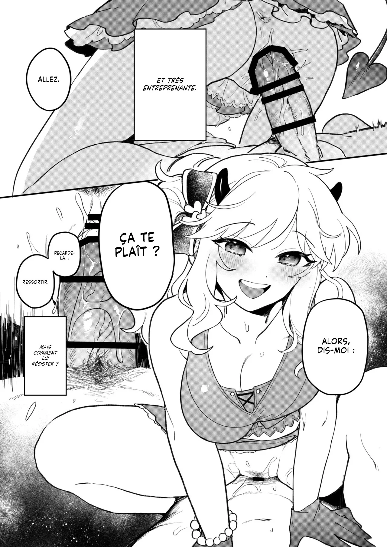 [nature. (Haduki Haduki)] Akogare no Idol wa Gal de JK de Succubus! | Alors, on ne fête pas Halloween ? (THE IDOLM@STER CINDERELLA GIRLS) [French] [Lopxi] [Digital] image number 14