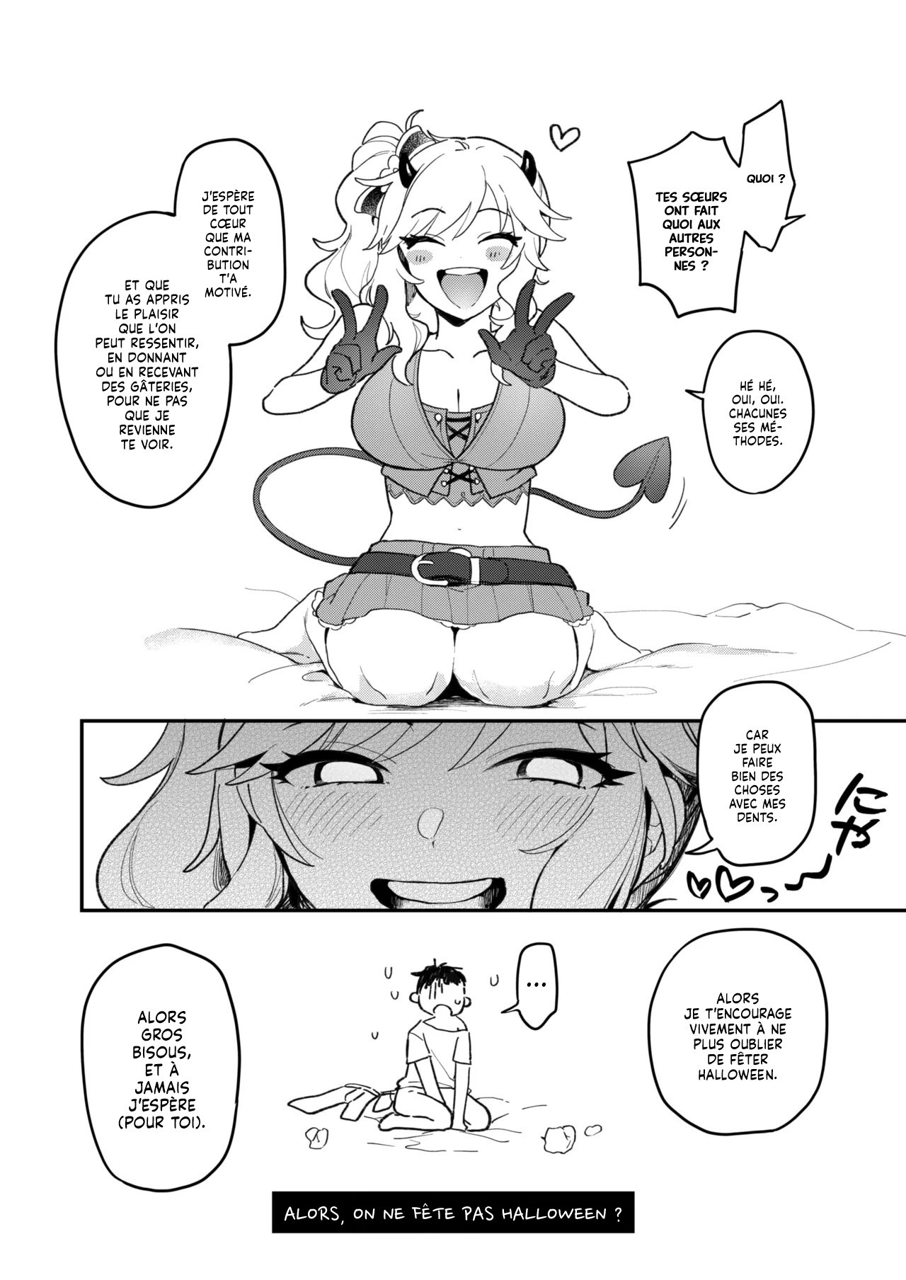 [nature. (Haduki Haduki)] Akogare no Idol wa Gal de JK de Succubus! | Alors, on ne fête pas Halloween ? (THE IDOLM@STER CINDERELLA GIRLS) [French] [Lopxi] [Digital] image number 18