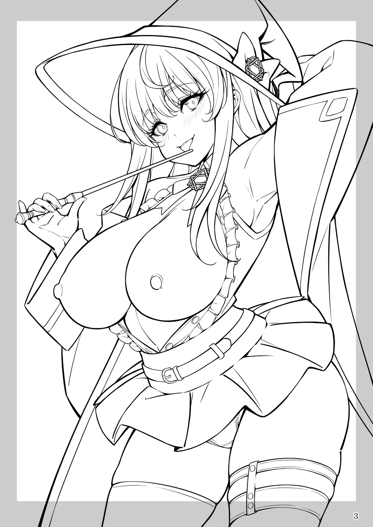 [Mutsukidou (Mossari Yuu)] Tsuyoki Na Shinjin Mahoutsukai No Ecchi Na Bouken 画像番号 3