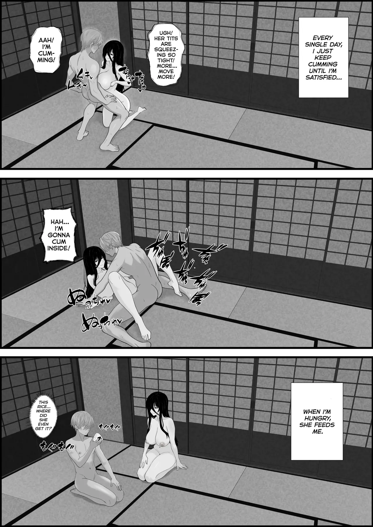 [Seijin 14-sai (Sankaku Noel)] Su Kuu Ai ~ Mugon Muhyoujou Bakunyuu Kyojiri no Yuurei Niji ~Itto Mitsume Rarenagara pisuton-goto ni Zetchou Saserare-kotsu no Zui made Aisa Reru Hanashi [English] [MuraMura] Bildnummer 30