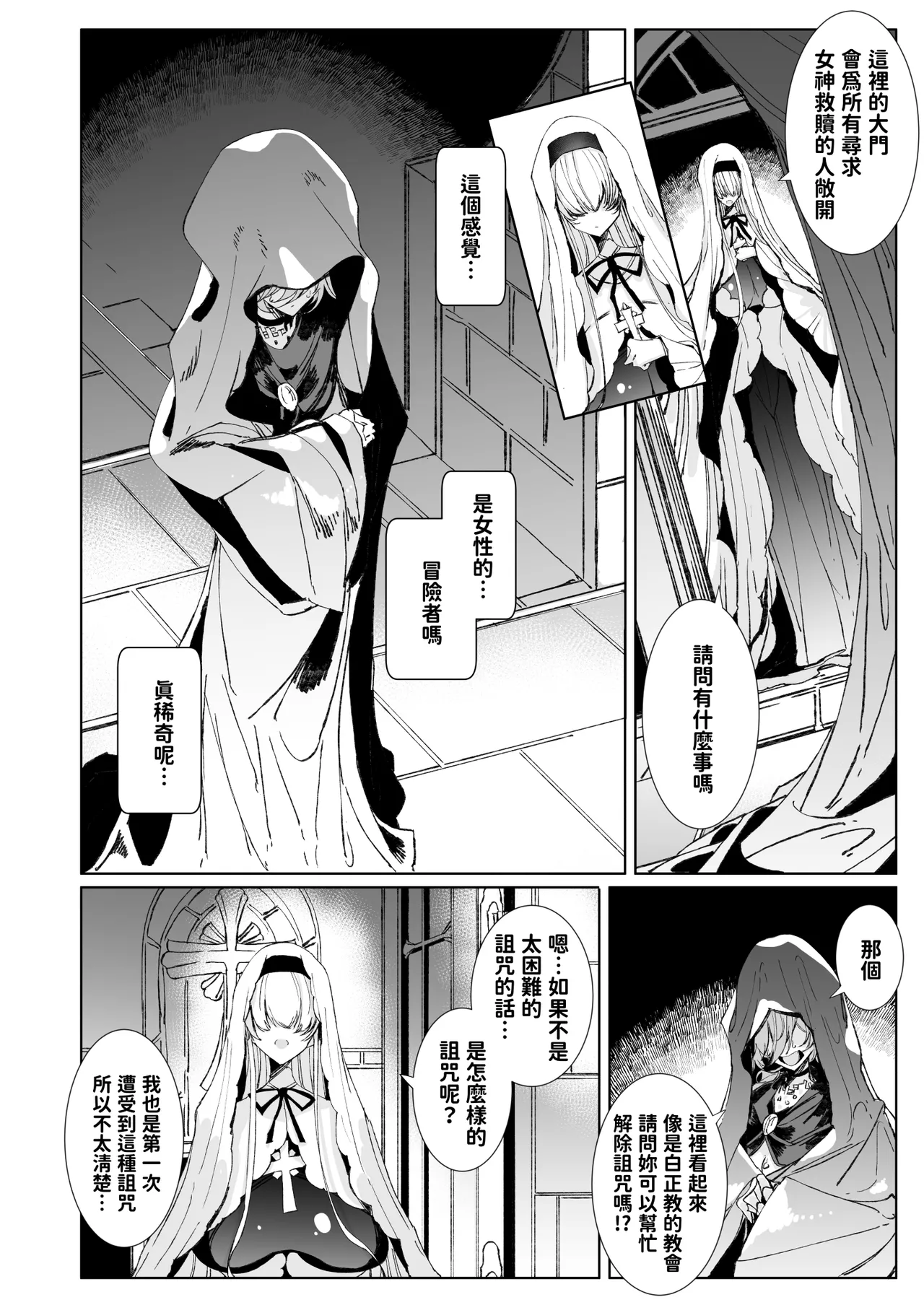 [めとろのーつ (つめとろ)] 淫紋付与られ無知ムチ姫騎士はシスター淫魔のなすがまま レズオイルマッサージ編 [中国翻訳] [無修正] [DL版] 5eme image