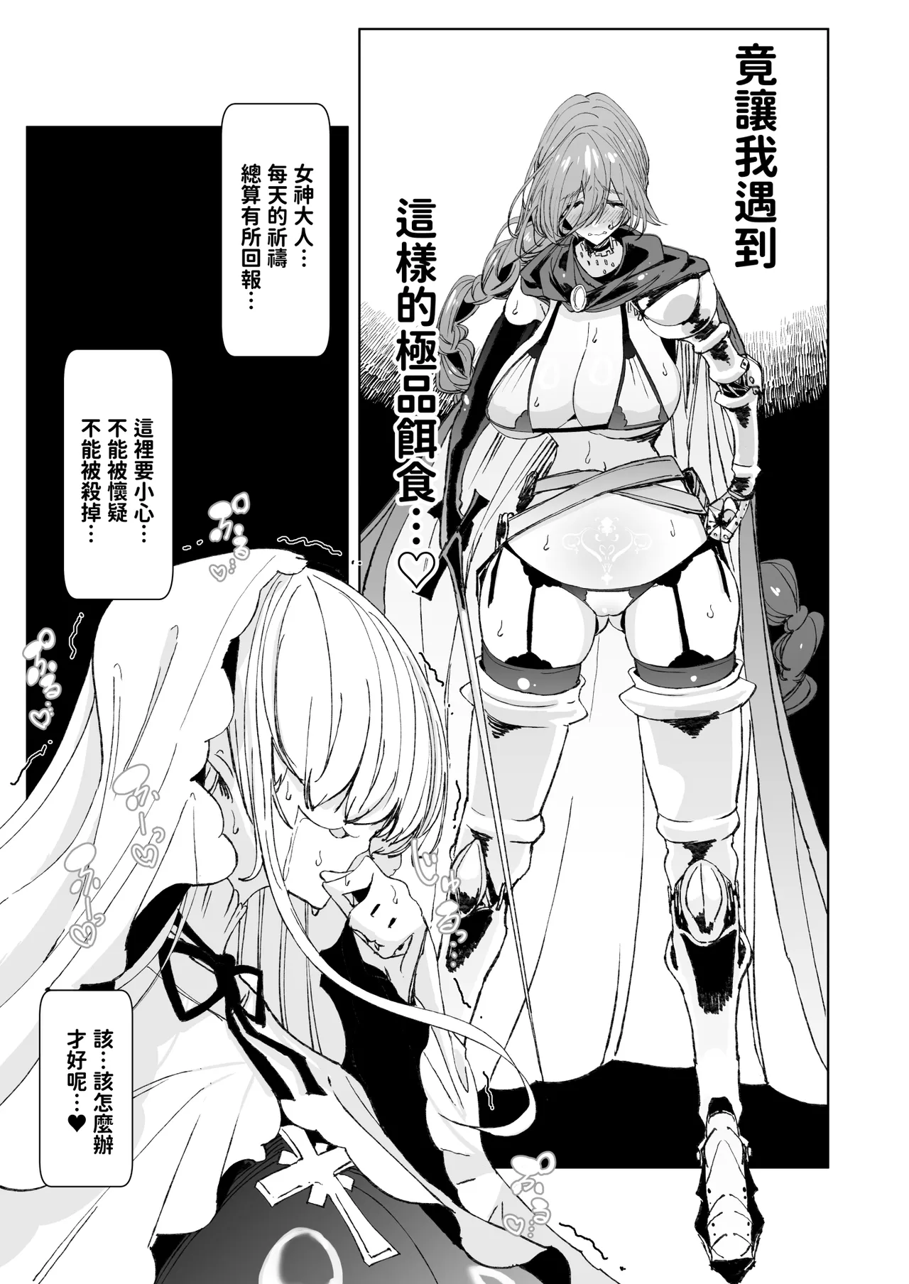 [めとろのーつ (つめとろ)] 淫紋付与られ無知ムチ姫騎士はシスター淫魔のなすがまま レズオイルマッサージ編 [中国翻訳] [無修正] [DL版] 10eme image