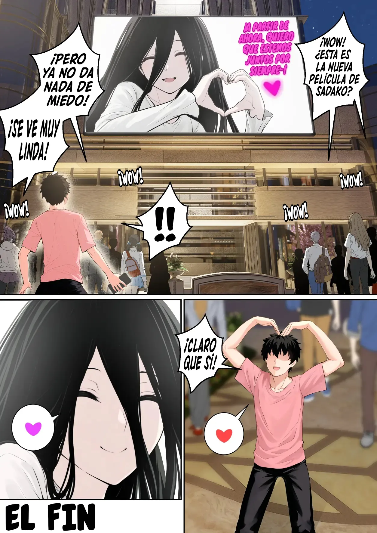 [pz-x] Sadako ga Pasokon Gamen ni Hikkakaru ken ni Tsuite｜El Díaa Que Sadako Se Quedó Atascada En La Pantalla De Mi Computadora [Spanish] [El naranjas = Mr.Naranjas] image number 71