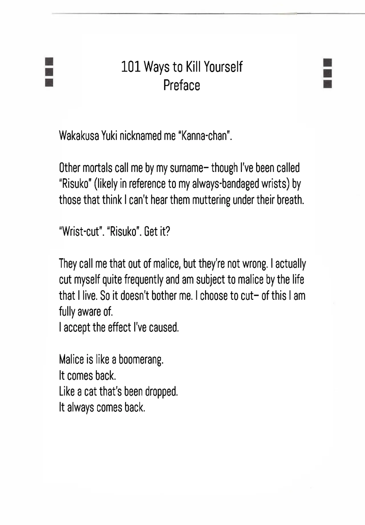 [Duke] Jisatsu no Tame no 101 no Houhou INVITATION Bildnummer 5