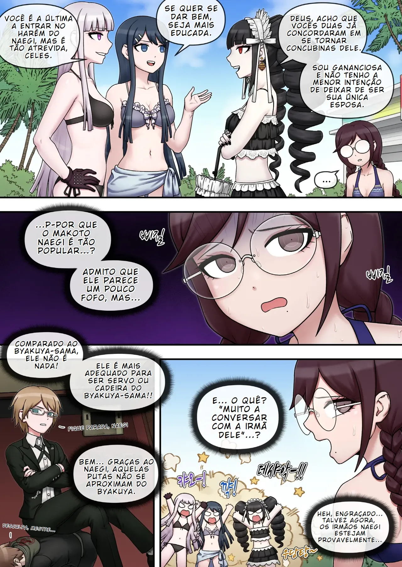 Komaru Naegi & Aoi Asahina [Portuguese-BR] [BLACKSUB] image number 2