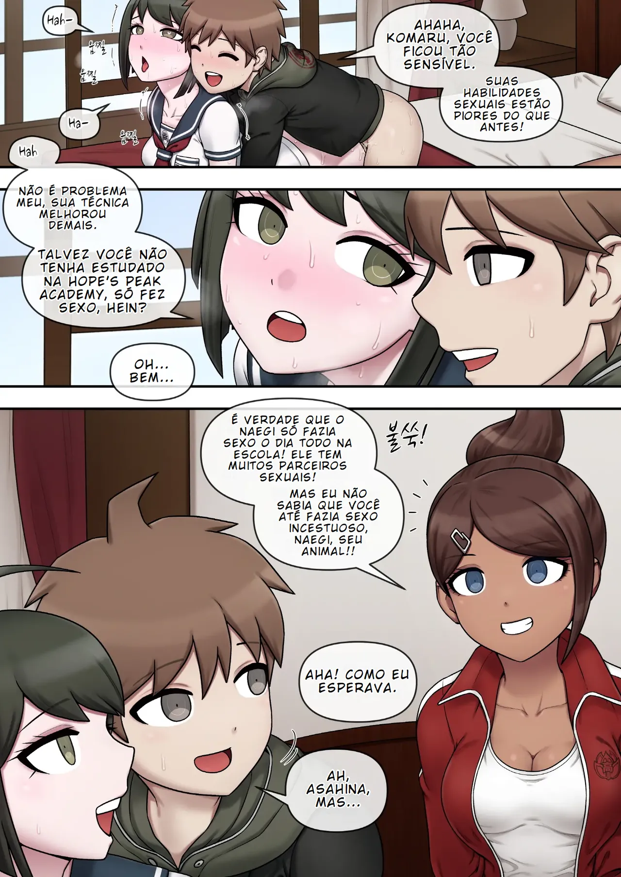 Komaru Naegi & Aoi Asahina [Portuguese-BR] [BLACKSUB] image number 4