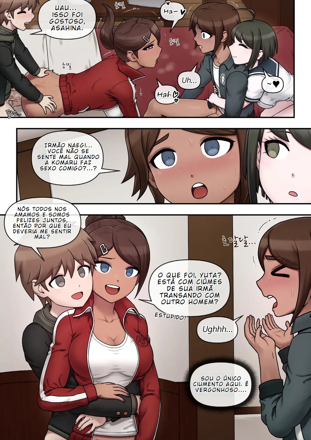 Komaru Naegi & Aoi Asahina [Portuguese-BR] [BLACKSUB] image number 15
