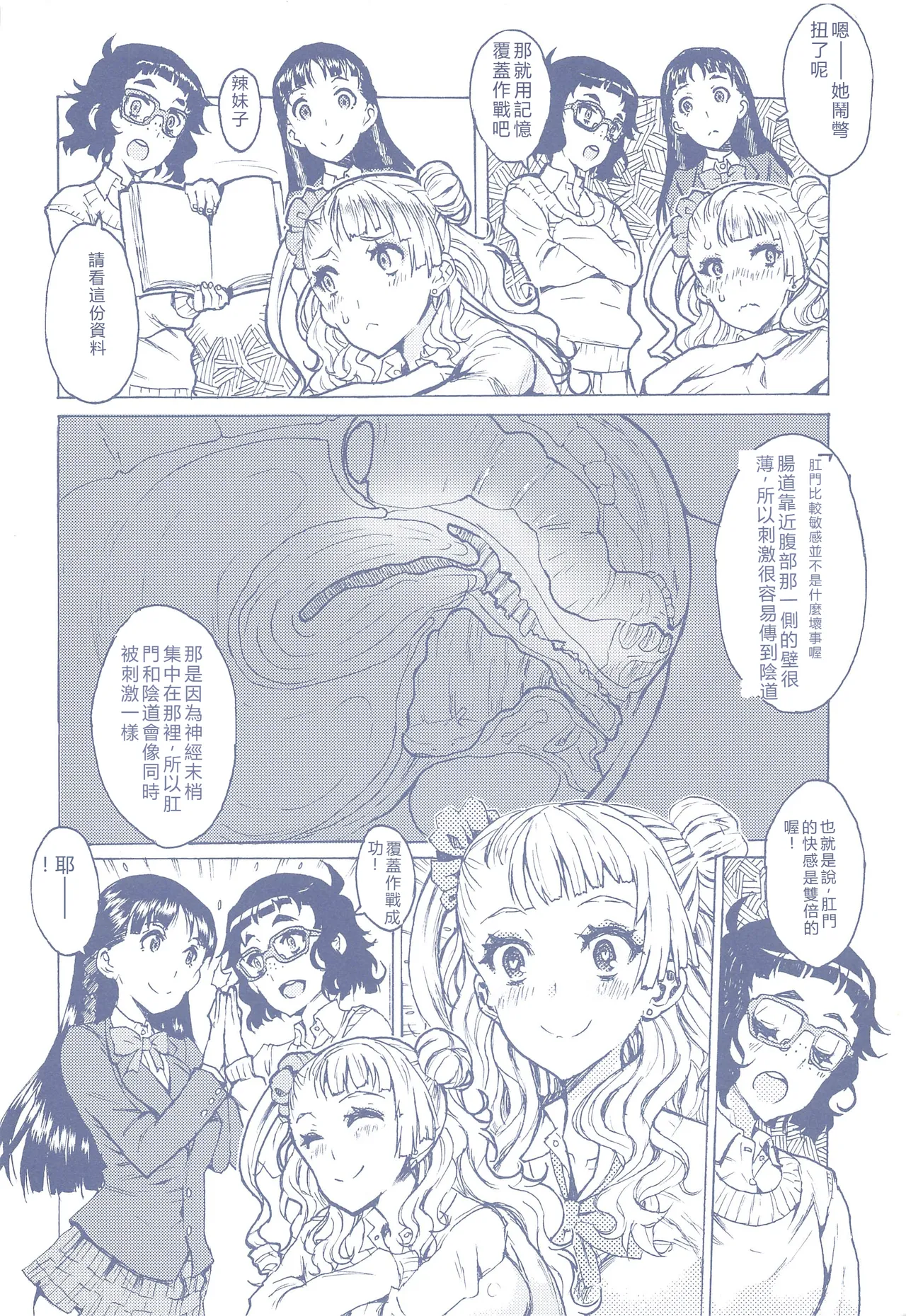 (Akihabara Chou Doujinsai) [Kinoko Pot Pie (Yukiguni Eringi)] Ultra Super Anal Time (Oshiete! Galko-chan) [Chinese] [RATKING機翻] numero di immagine  5