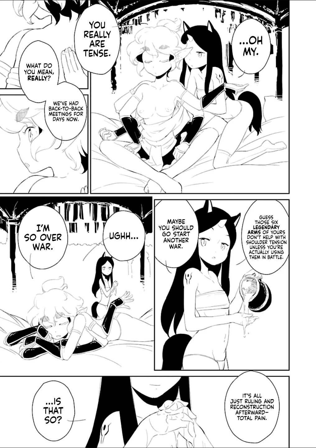 [Inu Teikoku (Inumaru)] Asherah Shogun to Meshitsukai Sadi | General Asherah and Her Servant Sadi (Mebae 2 -Vivid Yuri Anthology) [English] [Castle TL] image number 3