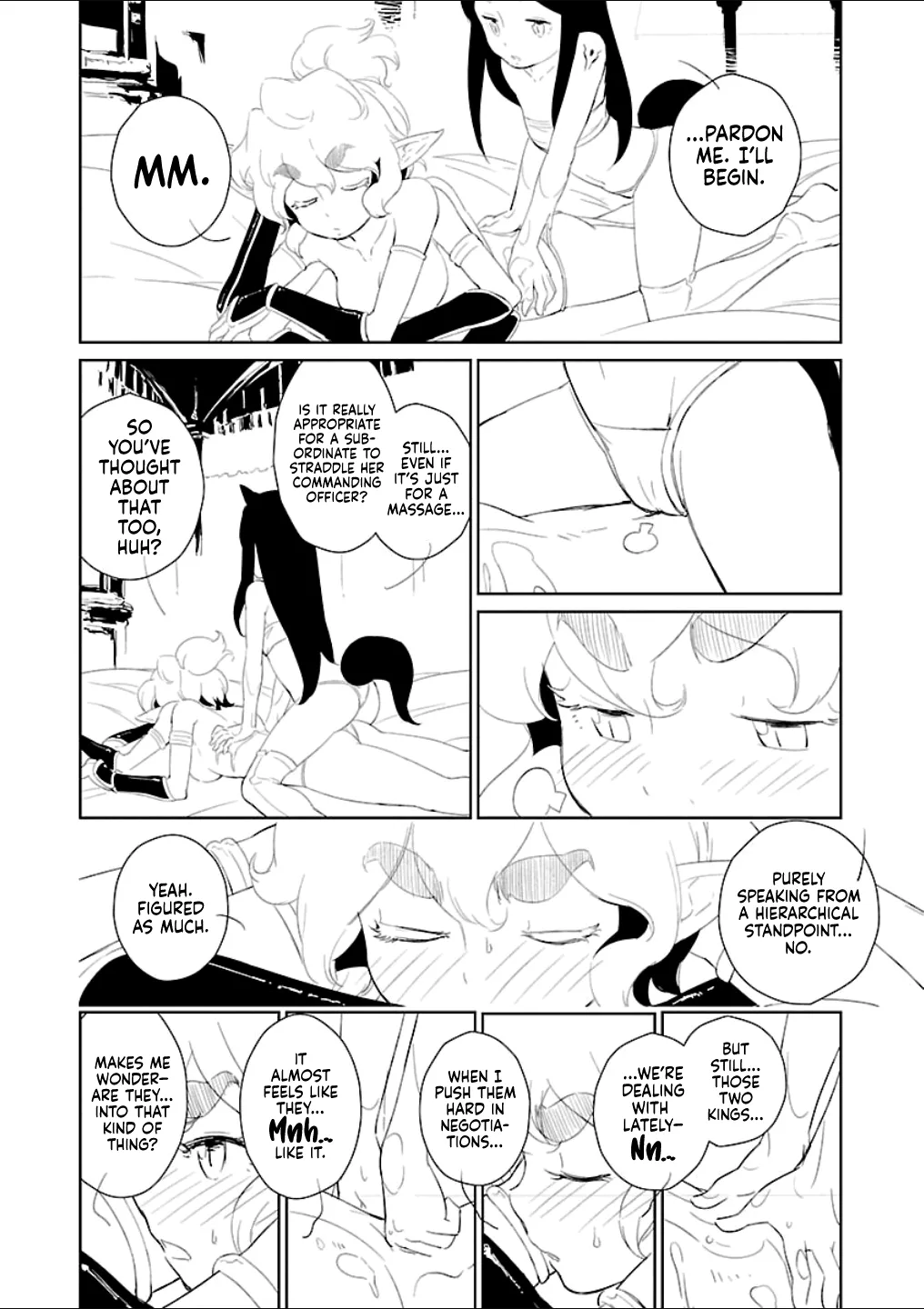 [Inu Teikoku (Inumaru)] Asherah Shogun to Meshitsukai Sadi | General Asherah and Her Servant Sadi (Mebae 2 -Vivid Yuri Anthology) [English] [Castle TL] image number 4