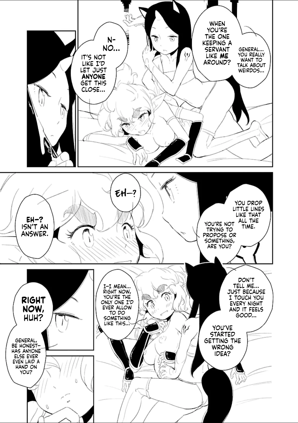 [Inu Teikoku (Inumaru)] Asherah Shogun to Meshitsukai Sadi | General Asherah and Her Servant Sadi (Mebae 2 -Vivid Yuri Anthology) [English] [Castle TL] image number 5