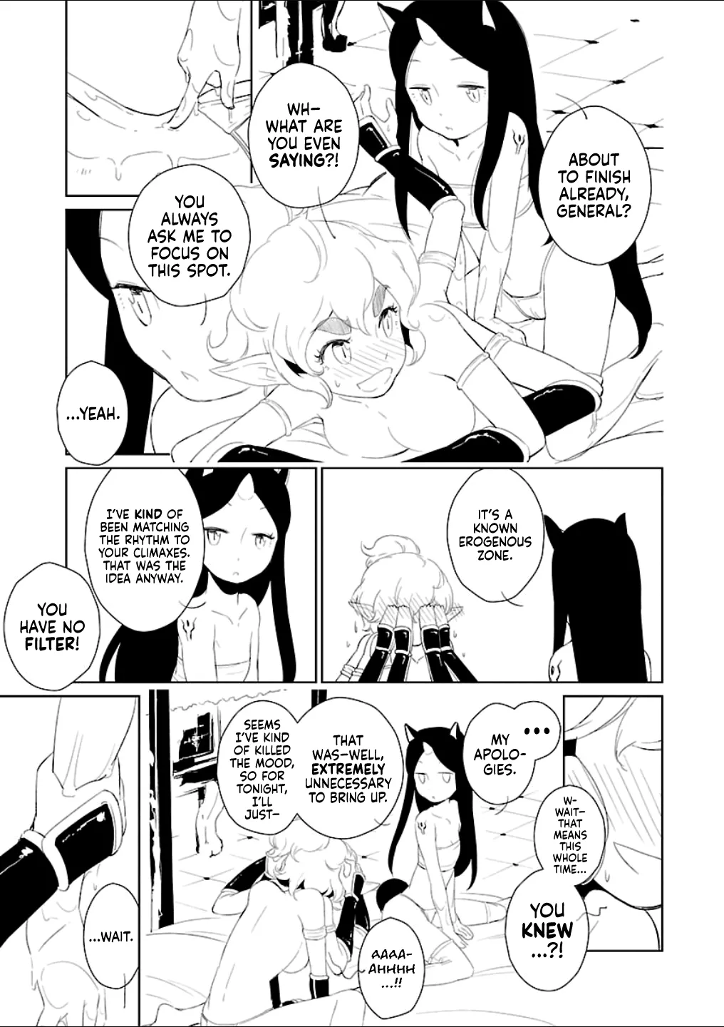 [Inu Teikoku (Inumaru)] Asherah Shogun to Meshitsukai Sadi | General Asherah and Her Servant Sadi (Mebae 2 -Vivid Yuri Anthology) [English] [Castle TL] image number 7