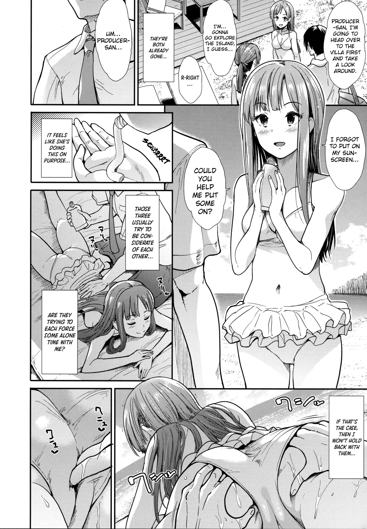 (C92) [Takemasaya (Takemasa Takeshi)] Seiso Sannin Musume Tokonatsu Rakuen (THE IDOLM@STER CINDERELLA GIRLS)(English)(12 Translations) image number 3