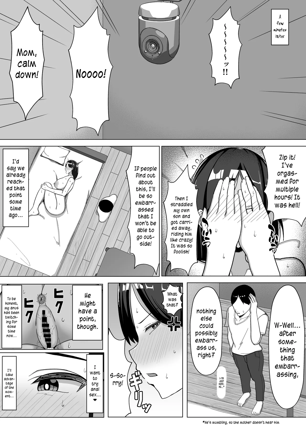 [Mustard Teikoku (Europia)] Kaa-chan to Sex Shinai to Derarenai Heya 2~ kuchiurusai hahato hankoukino ore~ | Trapped in a room until we've had enough sex, part 2 ~My annoying mother and me, in my rebellious phase~ [English] [joobuspaidatr] 33eme image
