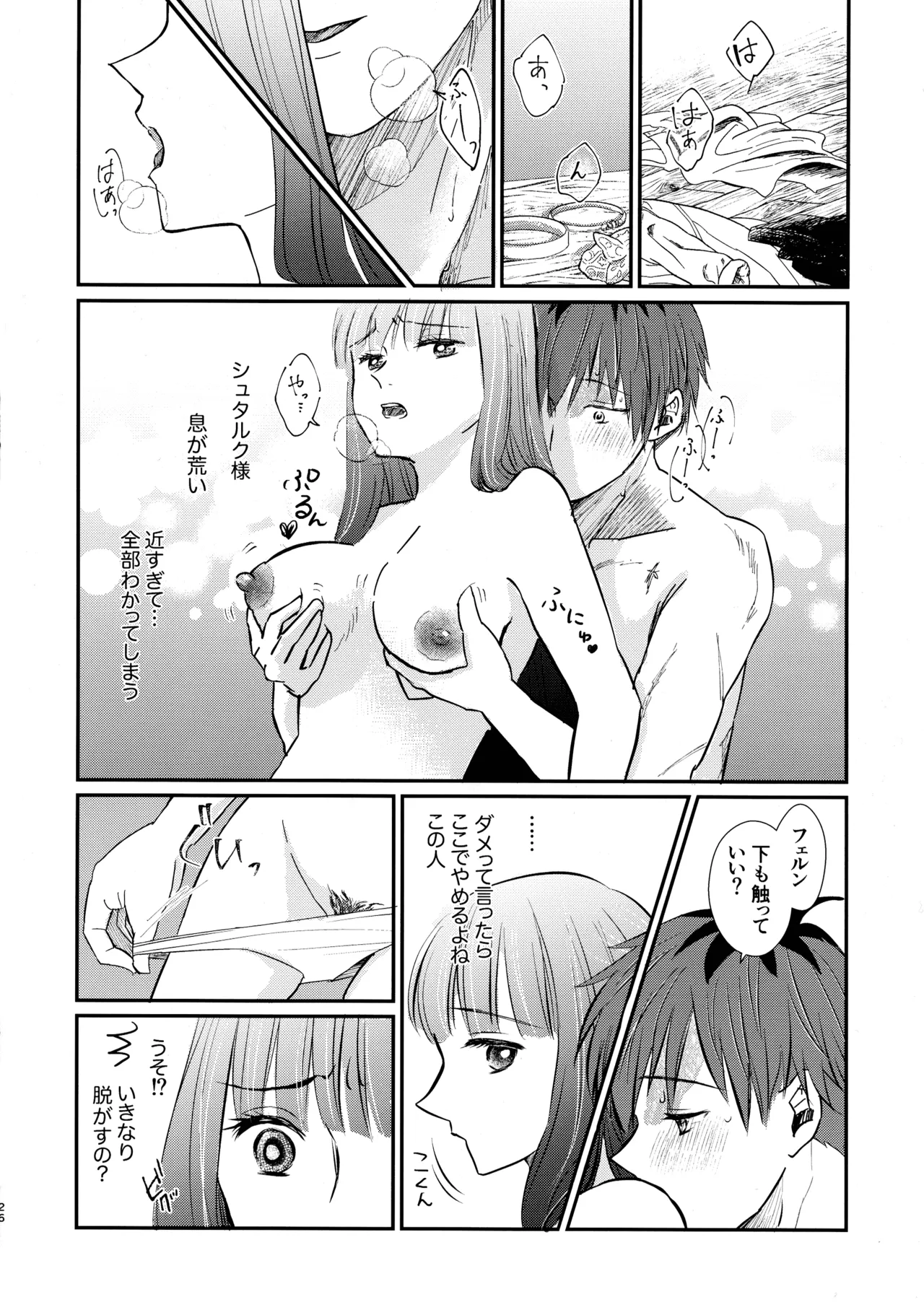 (C106) [Sandone (Yu-ki)] Kimi ni Fure, - Feeling you will change everything. (Sousou no Frieren) imagen número 25