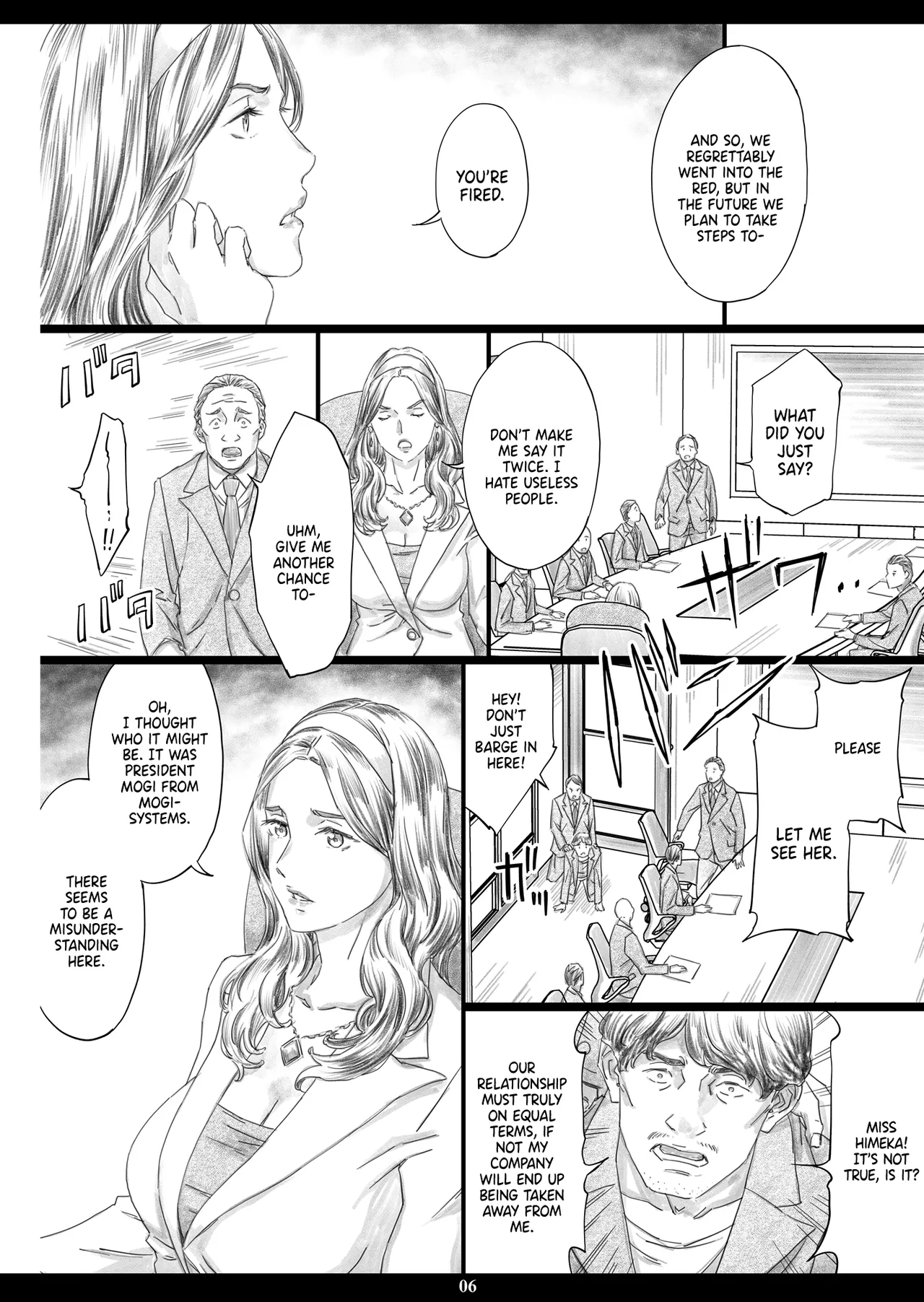 [M (Amano Ameno)] Kyonyuu Shachou Reijou Saimin Niku Ningyou | Buxom High-Class Chairwoman Meat Doll [English] {Doujins.com} [Digital] image number 5