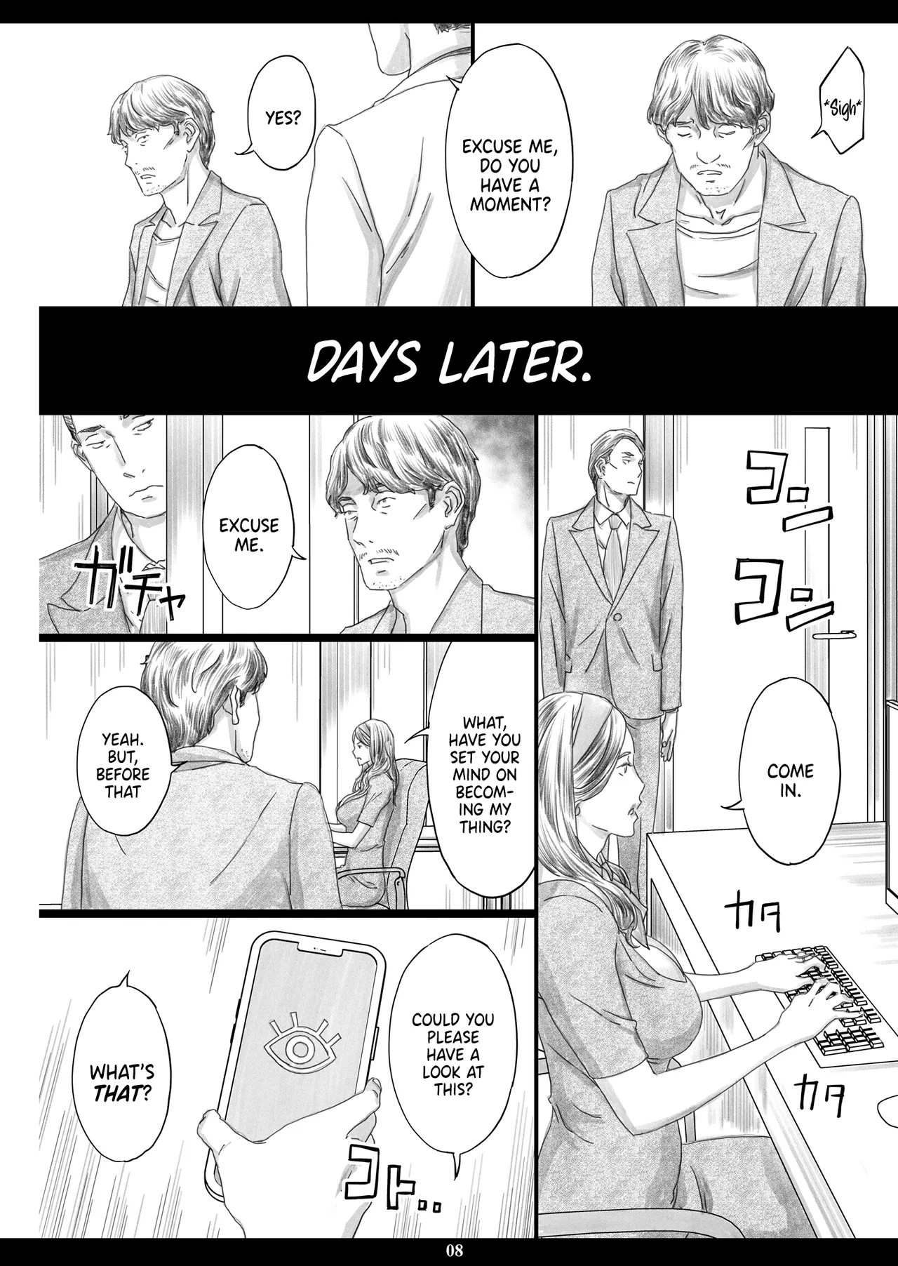 [M (Amano Ameno)] Kyonyuu Shachou Reijou Saimin Niku Ningyou | Buxom High-Class Chairwoman Meat Doll [English] {Doujins.com} [Digital] image number 7