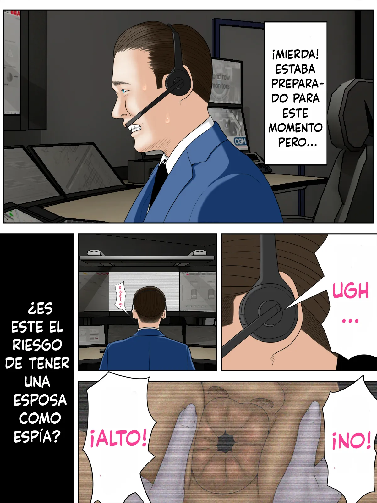 [Minazuki Mikka] Hitozuma Spy to Mafia no Musuko 2 ~Kuro Gal Keisatsukan Hen~ (Spanish) 이미지 번호 13