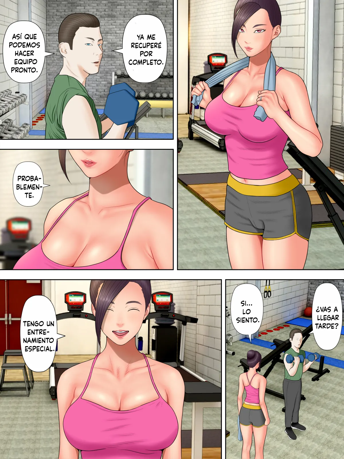 [Minazuki Mikka] Hitozuma Spy to Mafia no Musuko 3 ~Kuro Gal Keisatsukan Hen~ (Spanish) 30eme image