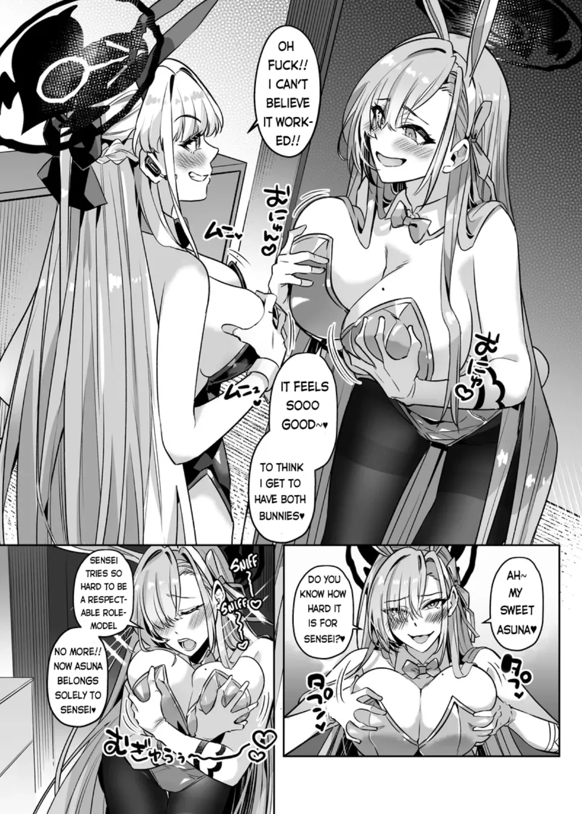[Hyoui Lover (Duokuma)] Hyoui Archive ~Asuna & Toki no Baai~ | Possession Archive ~Asuna & Toki~ (Blue Archive) [English] [Rewrite] 图片编号 9