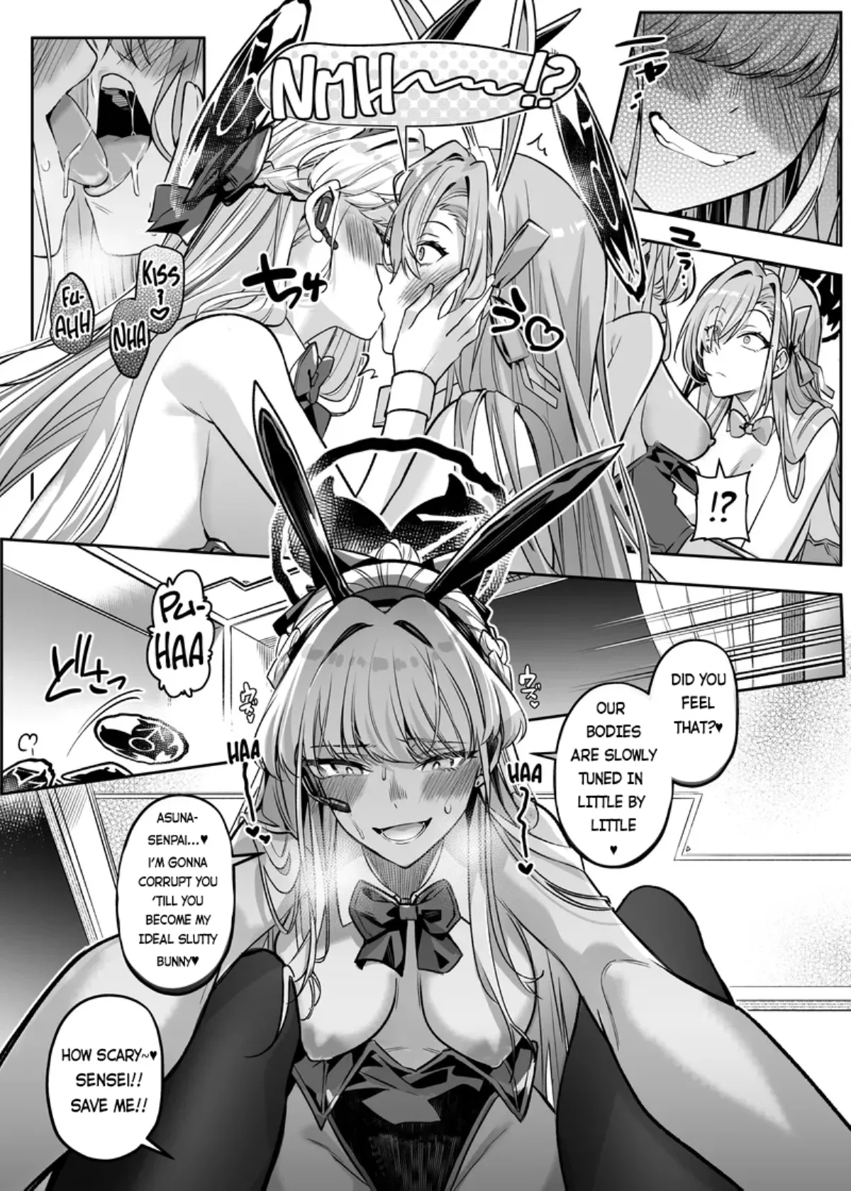 [Hyoui Lover (Duokuma)] Hyoui Archive ~Asuna & Toki no Baai~ | Possession Archive ~Asuna & Toki~ (Blue Archive) [English] [Rewrite] 图片编号 16