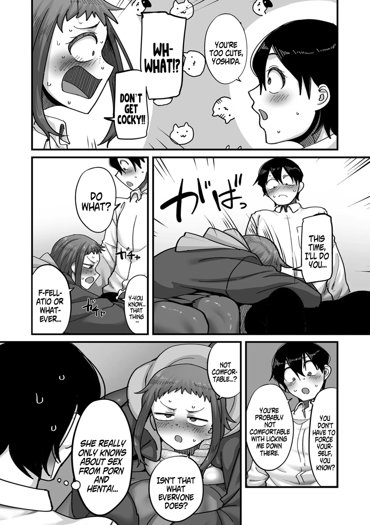 [Yamamoto Zenzen] School Prostitution Journal (Comix) - Chapter 2: Freckled Introvert Yoshida (COMIC Kuriberon DUMA 2025-11 Vol.78) [English] [SS22] image number 12