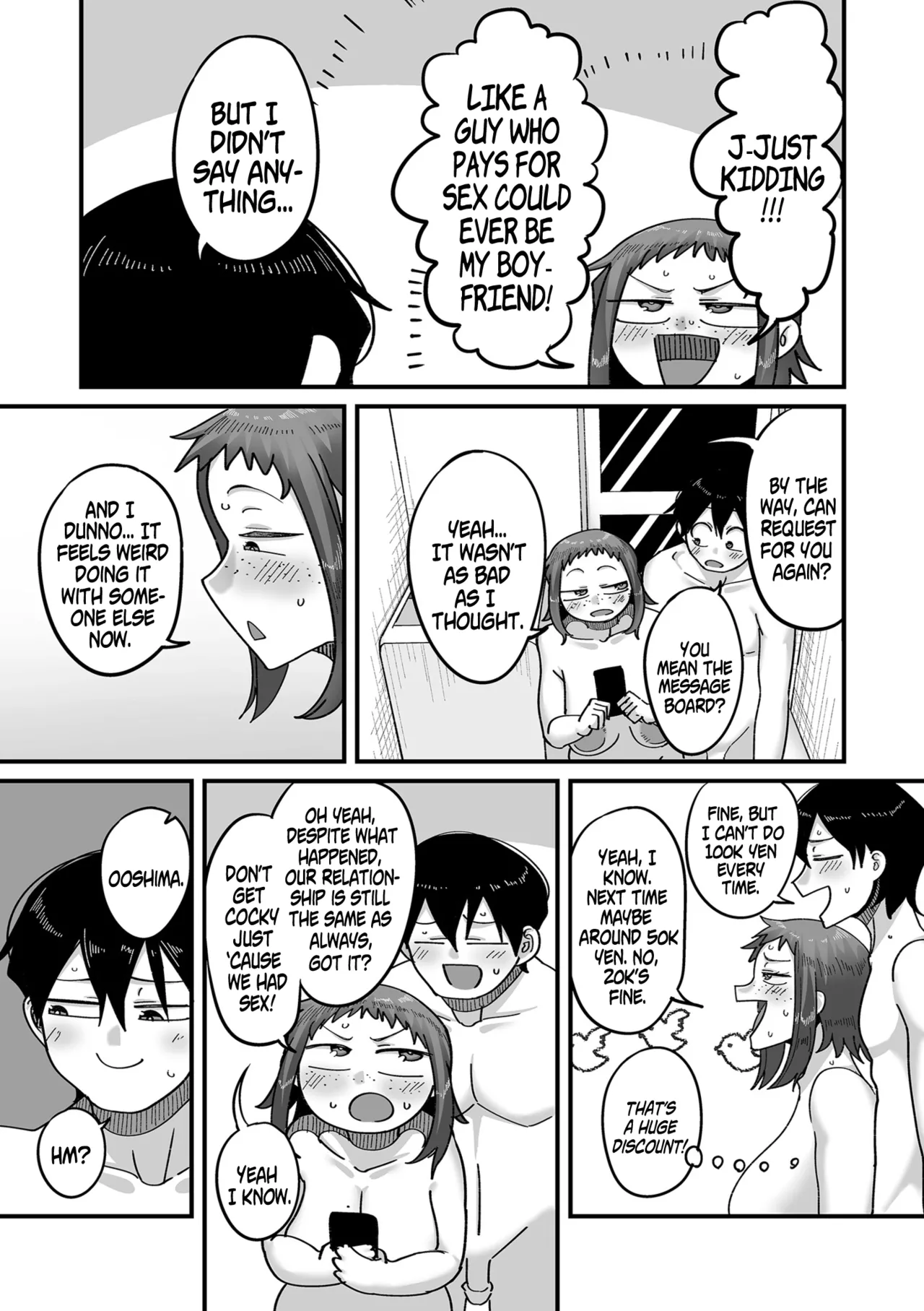 [Yamamoto Zenzen] School Prostitution Journal (Comix) - Chapter 2: Freckled Introvert Yoshida (COMIC Kuriberon DUMA 2025-11 Vol.78) [English] [SS22] image number 35