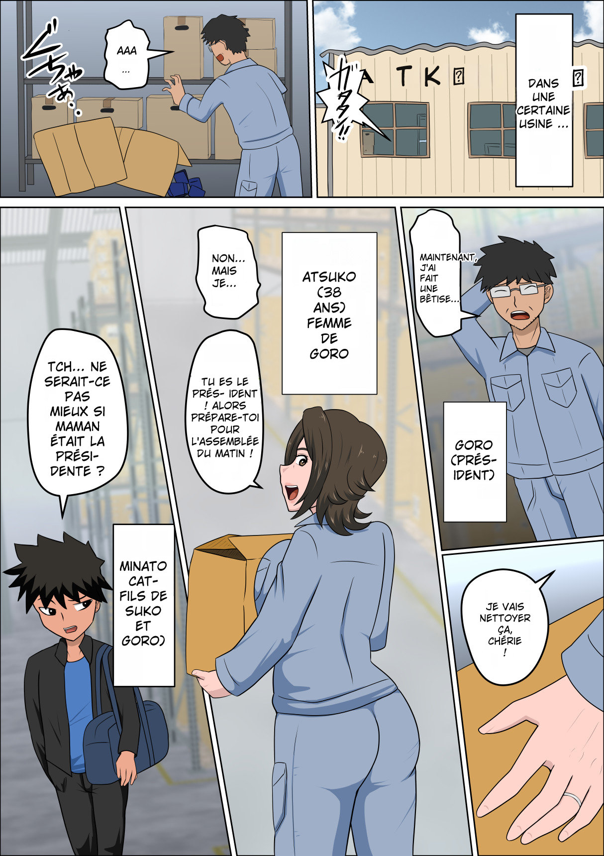 [Almarosso] Shoushika o Kaiketsu Suru Houritsu ga Dekita Kekka 4 The Consequence of the Birthrate Solution Law 4 - [FRENCH] image number 4