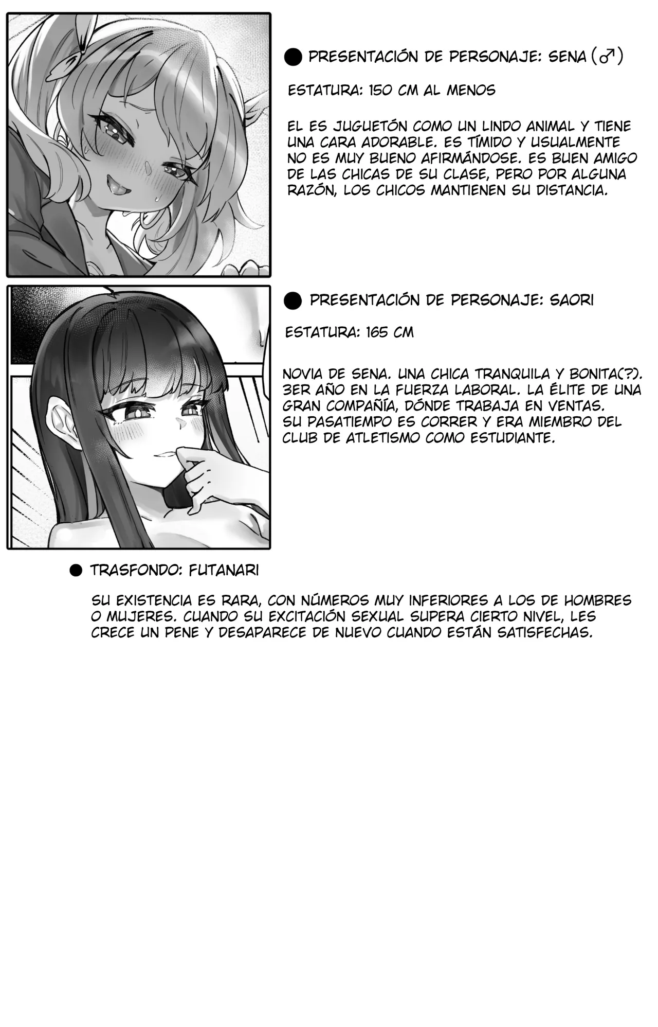 [Enbudo (Enbu)] “Sokubaku” no Tsuyoi Futanari Kanojo to Suki na dake [Spanish] 이미지 번호 2