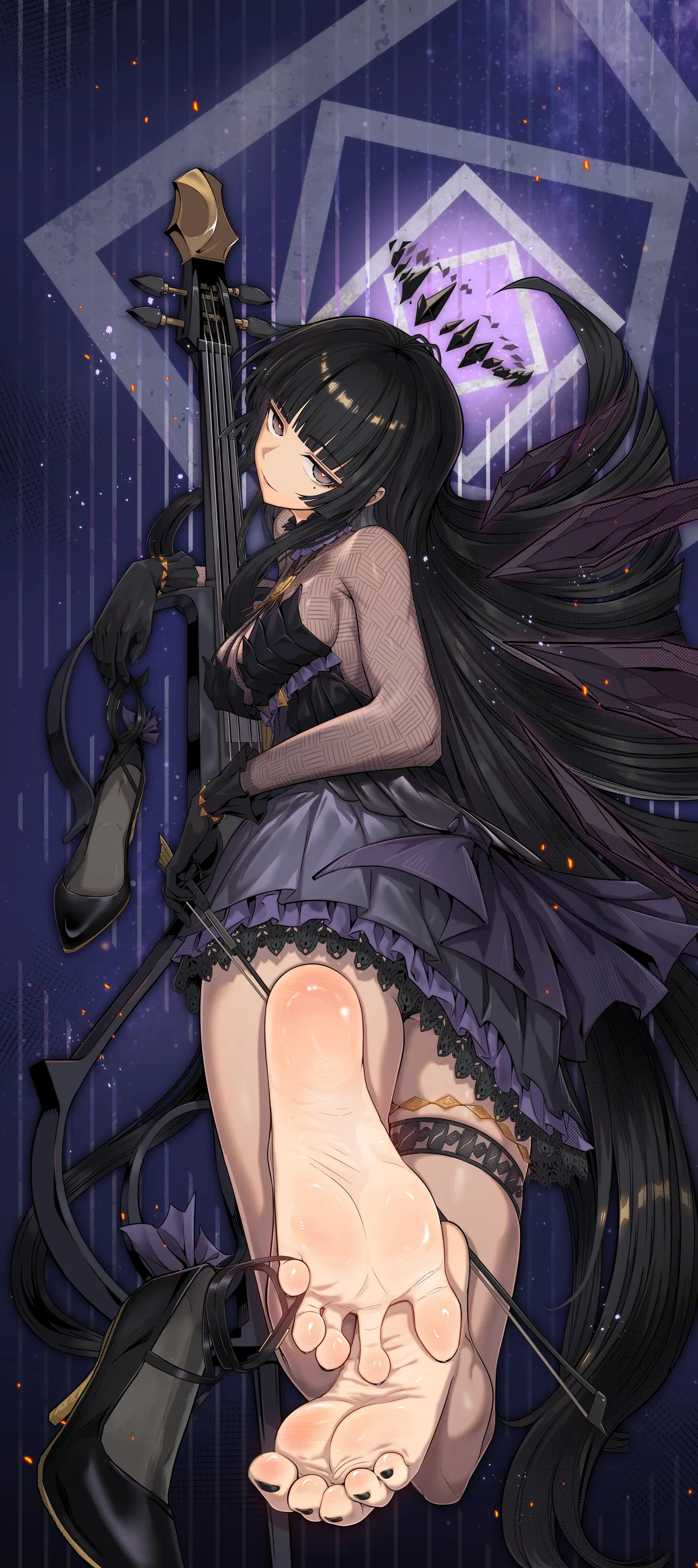 (FANBOX) (昊泽胸 / hzx36485912t) [Arknights] Arturia's Heart Lock Wallpaper (8 pages) 이미지 번호 2