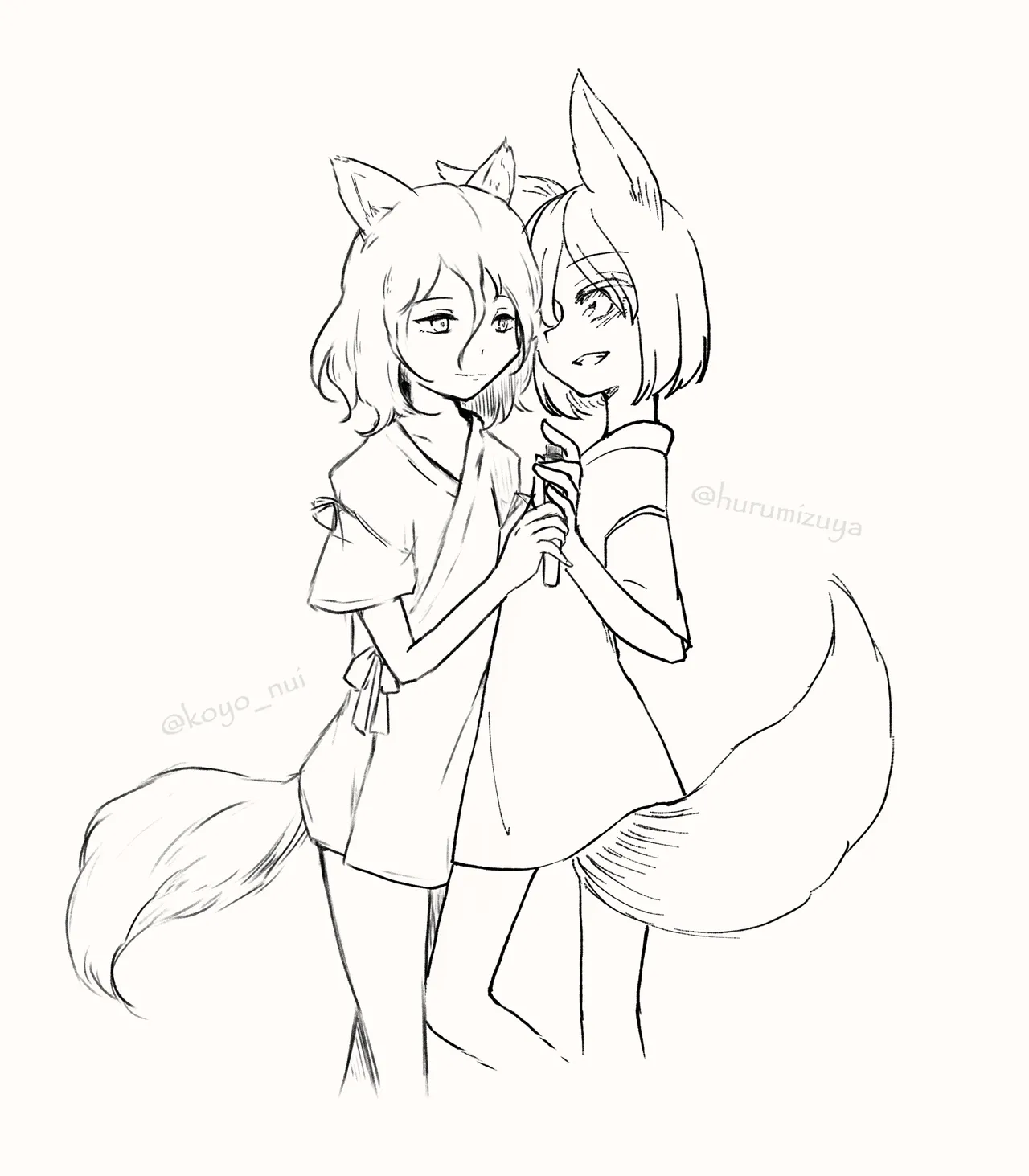 [ フルヤアクア|こよぬい]こどくなきつね[東方Project][管狐汉化组] 画像番号 13