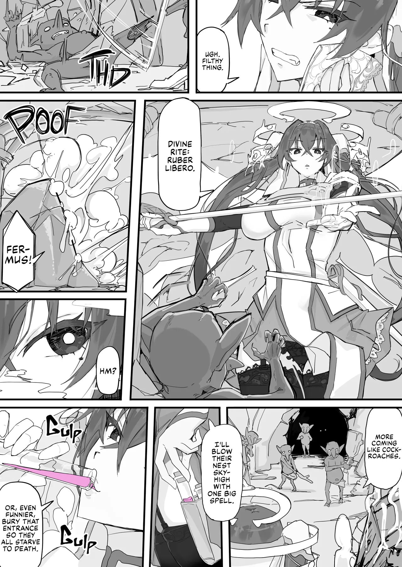 [Shirabe Shiki] Onaho ni Nareru Potion ① - ② | Onahole Potion ① - ② [English] [Fap It Scans] [Decensored] 13eme image