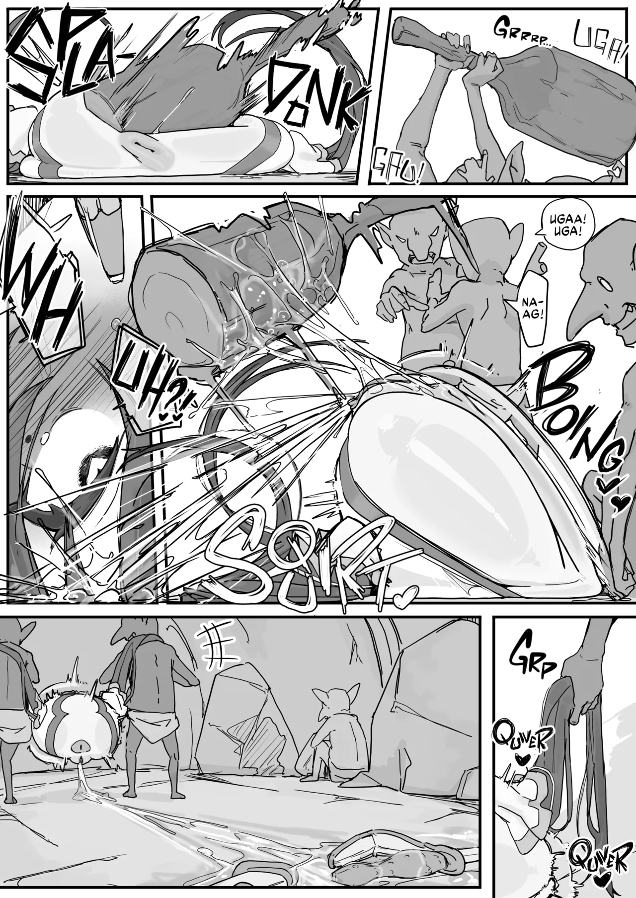 [Shirabe Shiki] Onaho ni Nareru Potion ① - ② | Onahole Potion ① - ② [English] [Fap It Scans] [Decensored] 20eme image