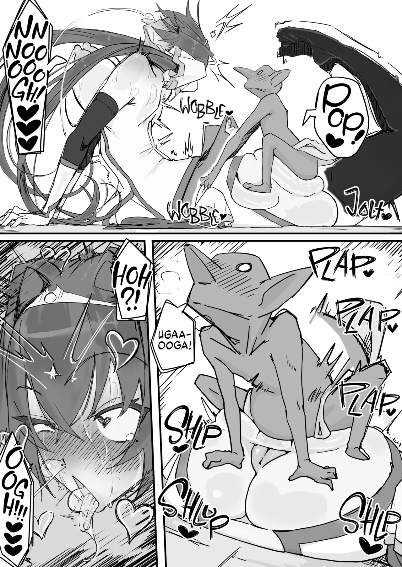 [Shirabe Shiki] Onaho ni Nareru Potion ① - ② | Onahole Potion ① - ② [English] [Fap It Scans] [Decensored] 25eme image