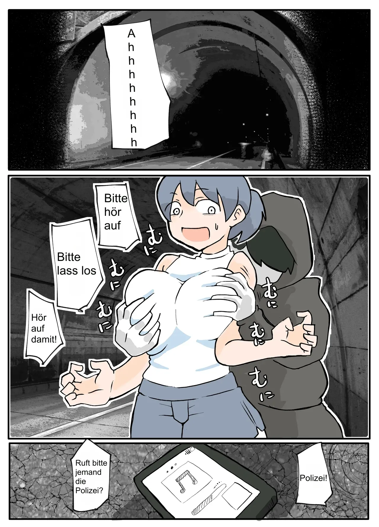 [Otto] Running-chuu no Tanktop Nee-san ga Rape Sareru Ohanashi German 이미지 번호 4