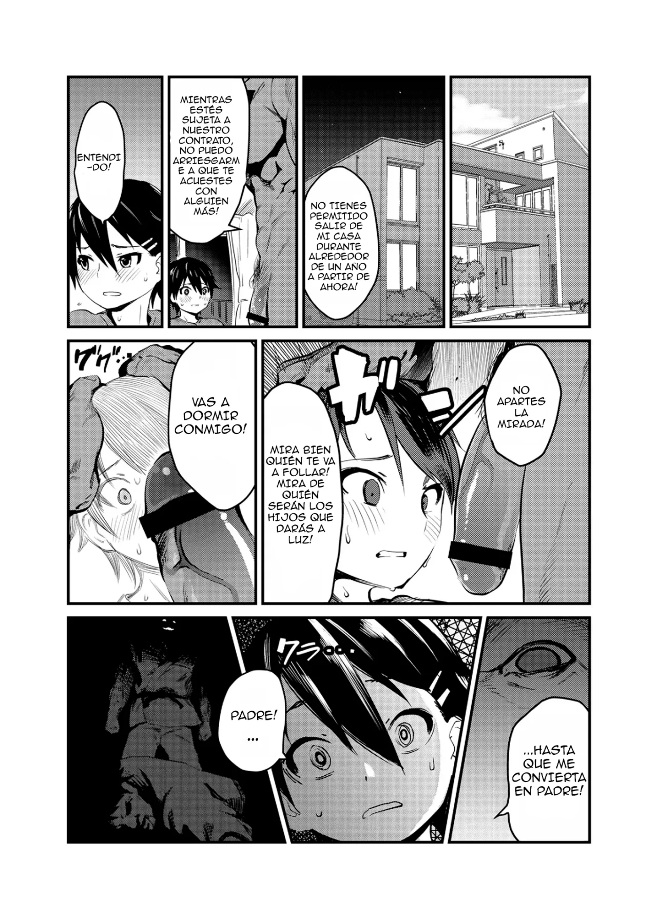 [Wanpaku Shoujo (2=8)] Boku ga Chichi no Kataki to Sex Suru Riyuu.｜La Razón por la que Tengo Sexo con El Enemigo de Mi Padre. (DREAM C CLUB) [Spanish] [Losteoricos = fanfisclemon] [Digital] image number 11