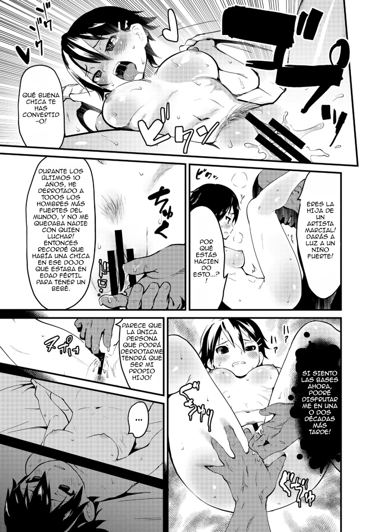 [Wanpaku Shoujo (2=8)] Boku ga Chichi no Kataki to Sex Suru Riyuu.｜La Razón por la que Tengo Sexo con El Enemigo de Mi Padre. (DREAM C CLUB) [Spanish] [Losteoricos = fanfisclemon] [Digital] image number 14