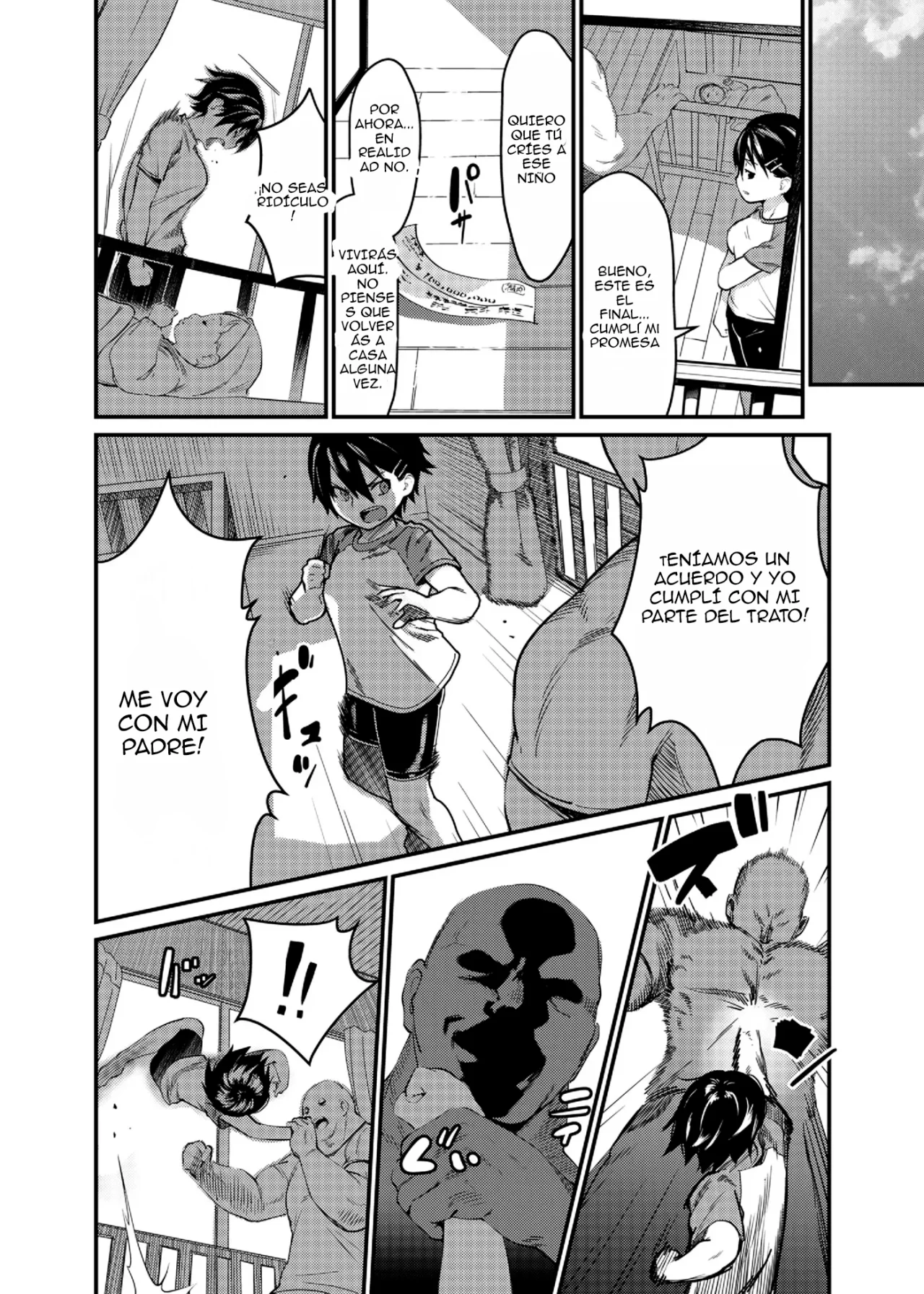 [Wanpaku Shoujo (2=8)] Boku ga Chichi no Kataki to Sex Suru Riyuu.｜La Razón por la que Tengo Sexo con El Enemigo de Mi Padre. (DREAM C CLUB) [Spanish] [Losteoricos = fanfisclemon] [Digital] image number 19