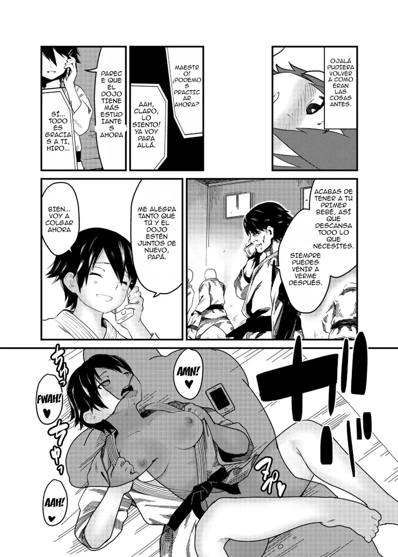 [Wanpaku Shoujo (2=8)] Boku ga Chichi no Kataki to Sex Suru Riyuu.｜La Razón por la que Tengo Sexo con El Enemigo de Mi Padre. (DREAM C CLUB) [Spanish] [Losteoricos = fanfisclemon] [Digital] image number 23