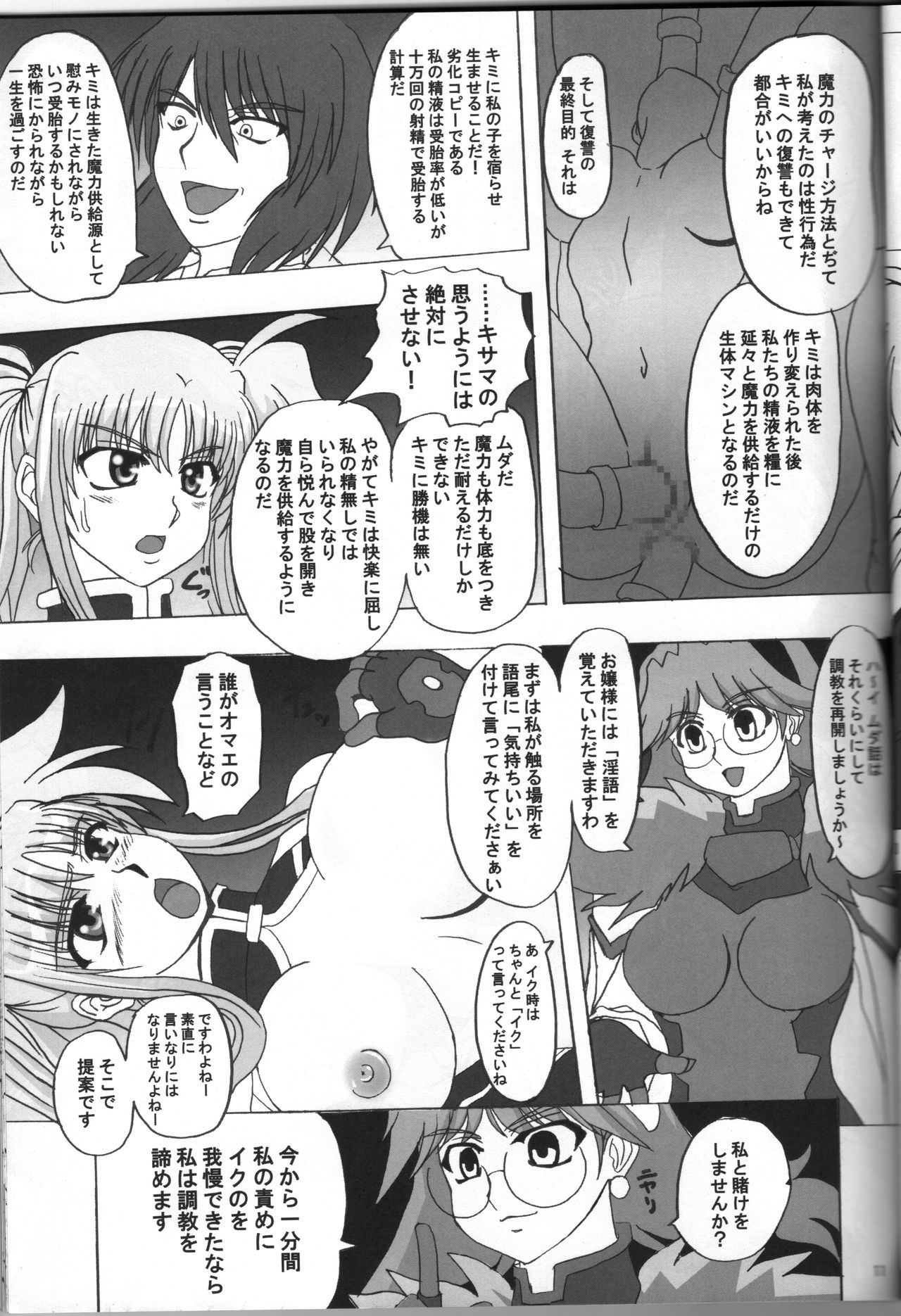 [Tekkyuu Chain (Kirimomi Shoot)] BREAK PHOENIX (Mahou Shoujo Lyrical Nanoha) 图片编号 11