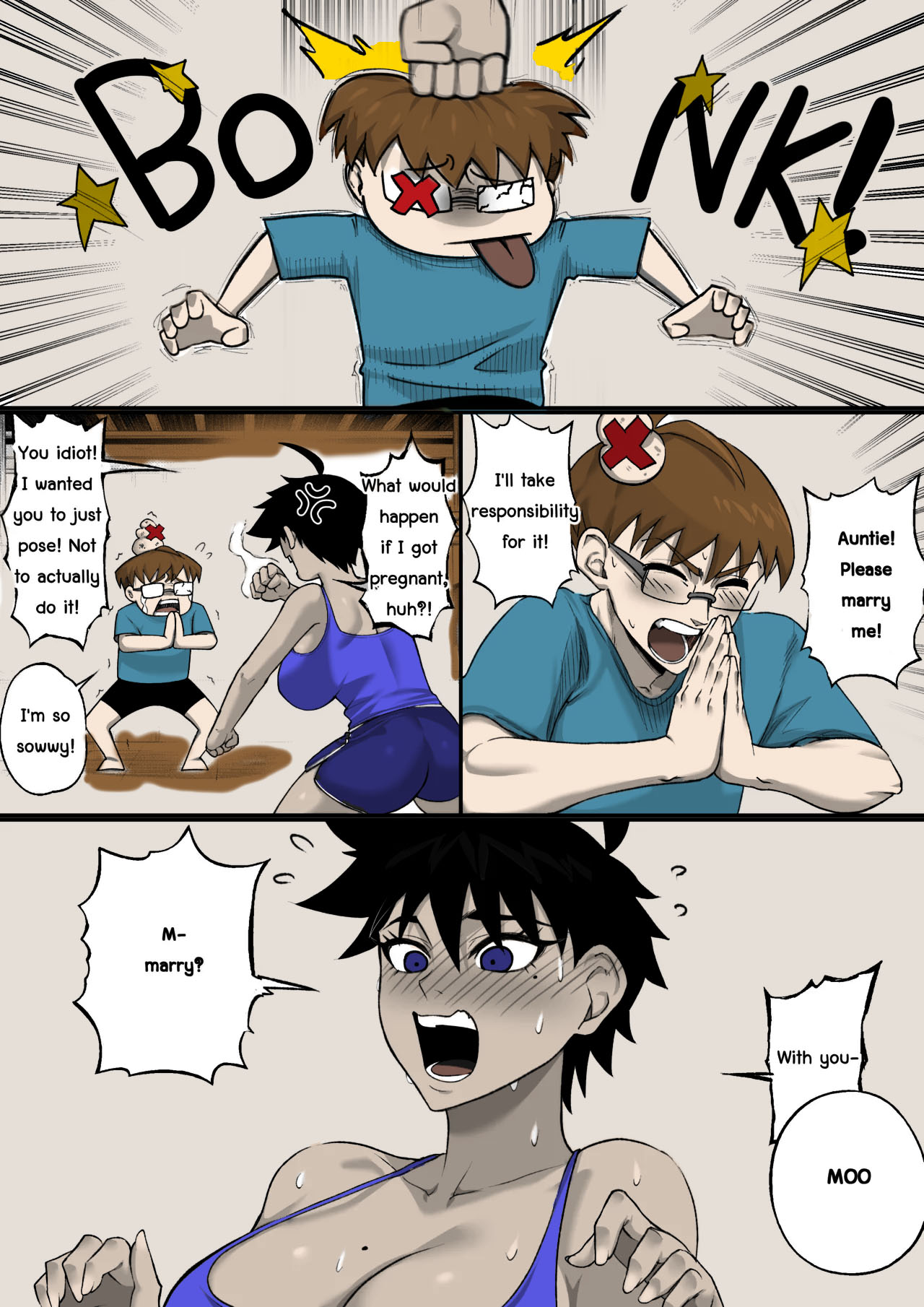 [NesZ] My Farmer Aunt is Having a Problem [English] [DL Color] [Colorized] image number 13