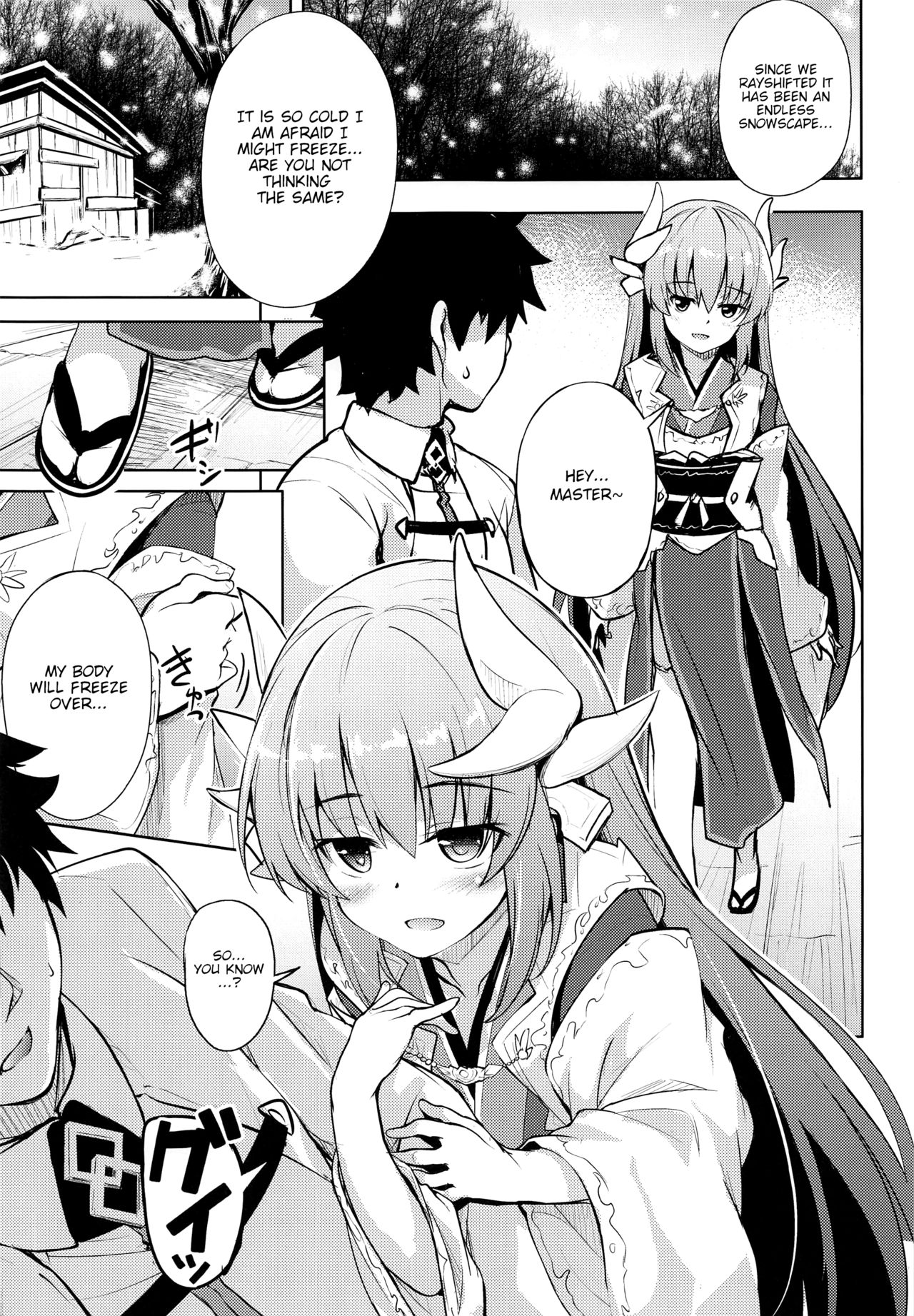 (C97) [Part K (Hitsujibane Shinobu)] Kiyohime to Issho (Fate/Grand Order) [English] [Chikara] numero di immagine  3