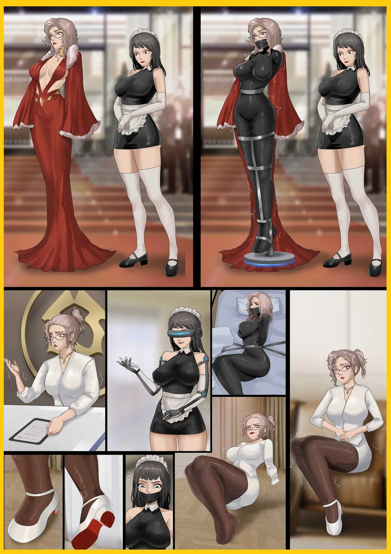 [King] 伪装拘束——被全程操控的女董事长 image number 1