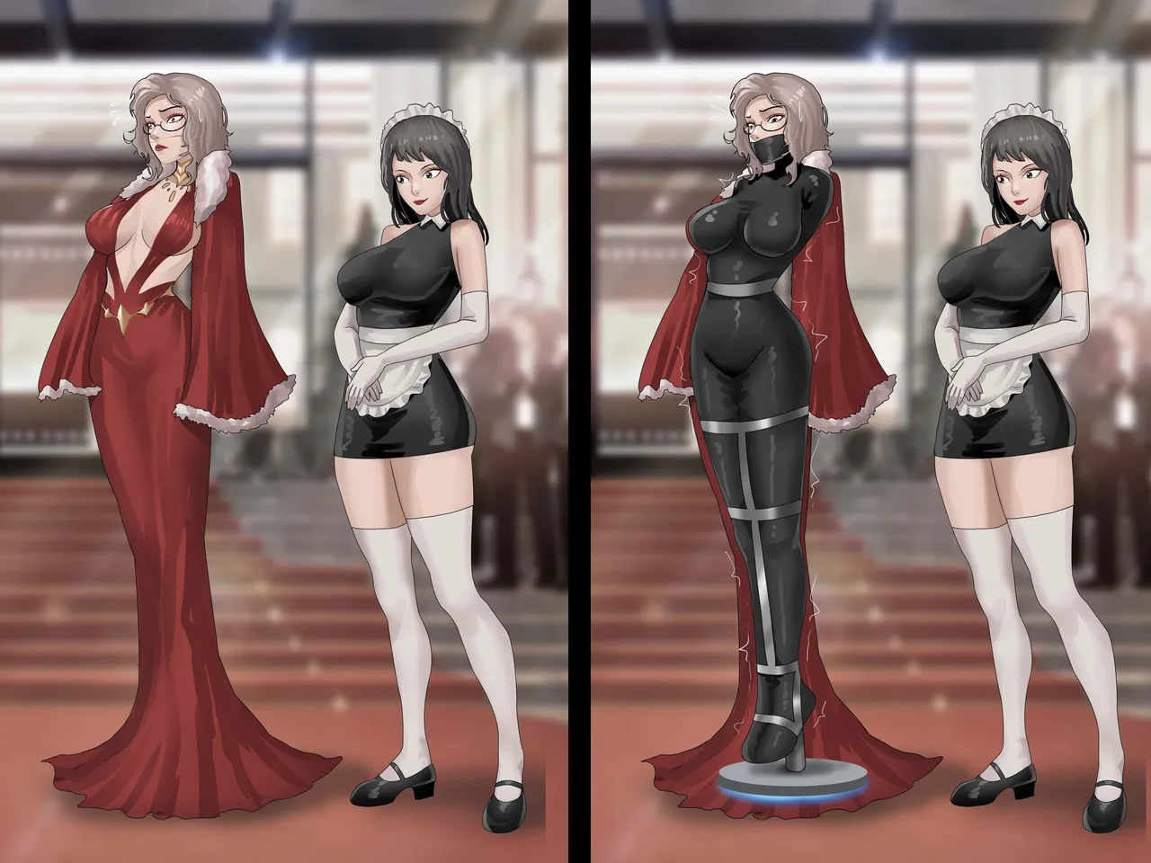 [King] 伪装拘束——被全程操控的女董事长 image number 23