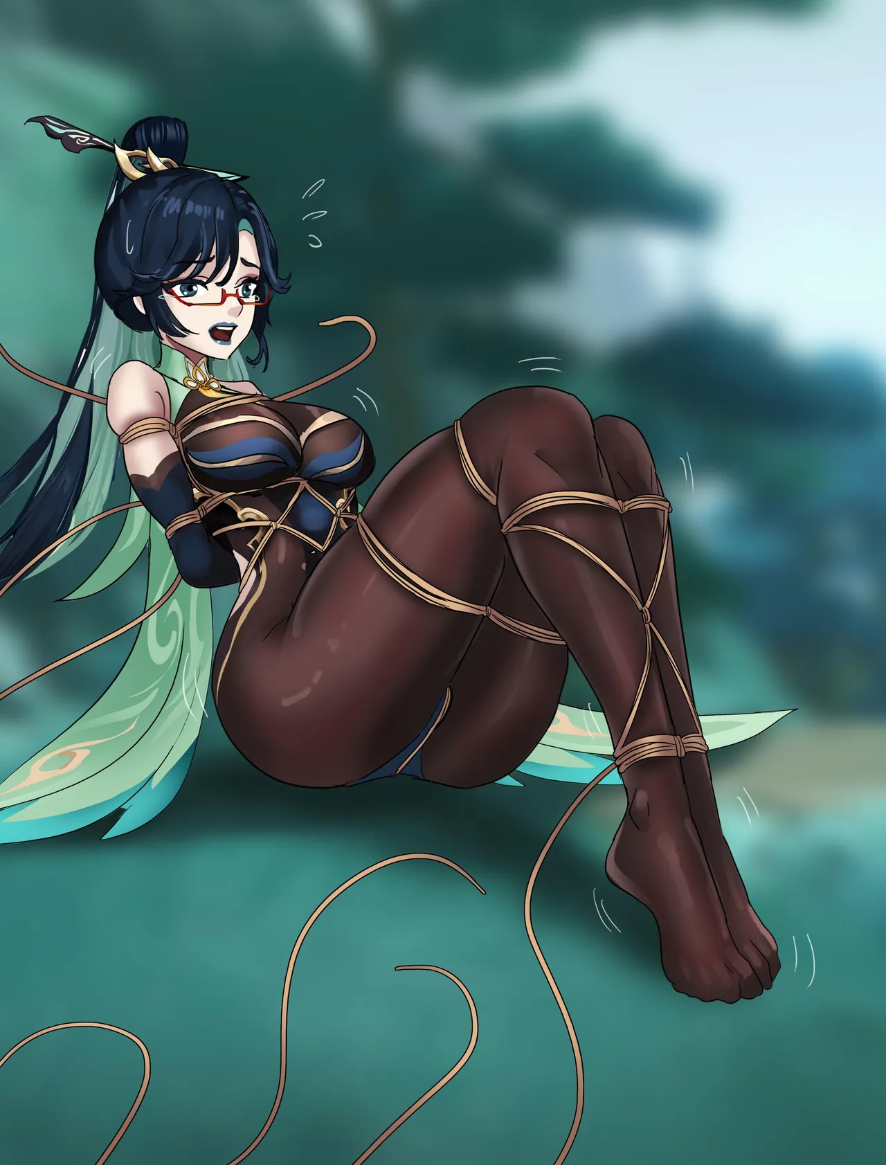 [King] 原神缚——闲云与她的性感徒弟们 image number 17