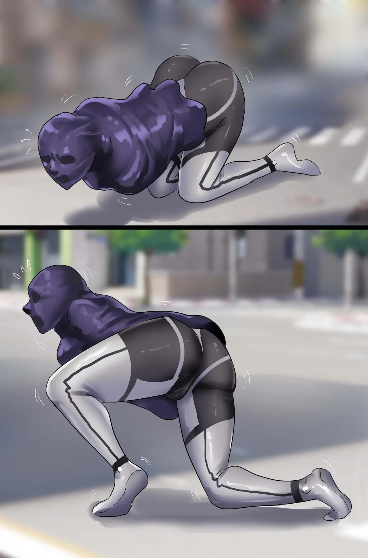 [King] 紧身衣女战士被寄生生物肆意玩弄 image number 16