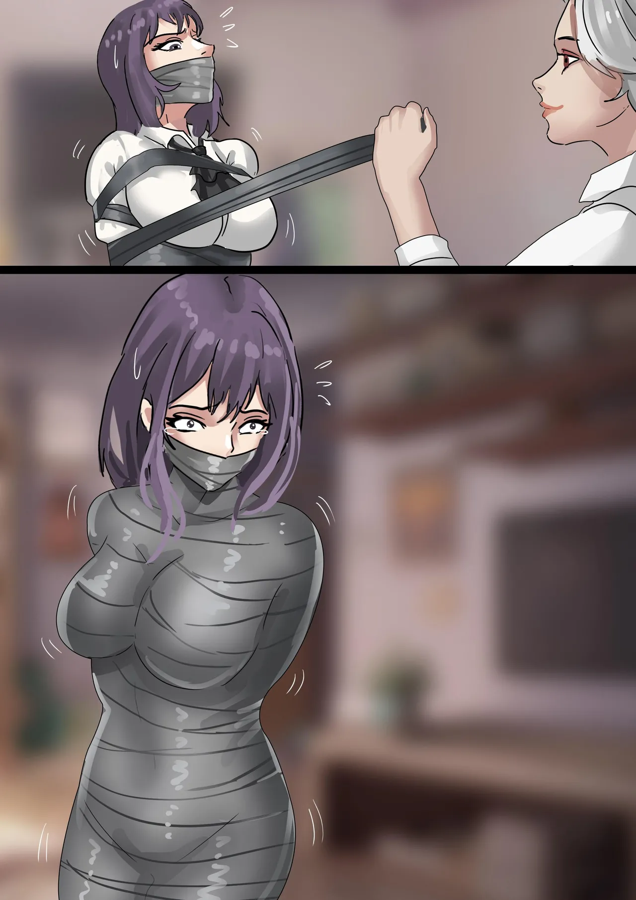 [King] 诡异家教  被骗缚的美丽母女 numero di immagine  24