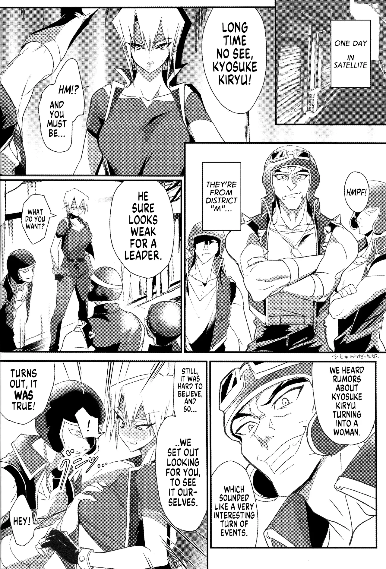 (Sennen Battle Phase 17) [Tsukiyo ke Nekusasu (Shimoda)] Kusa Man Chiku Seiha | Conquering the Stinky M (Yu-Gi-Oh! 5D's) [English] [GTF] numero di immagine  3