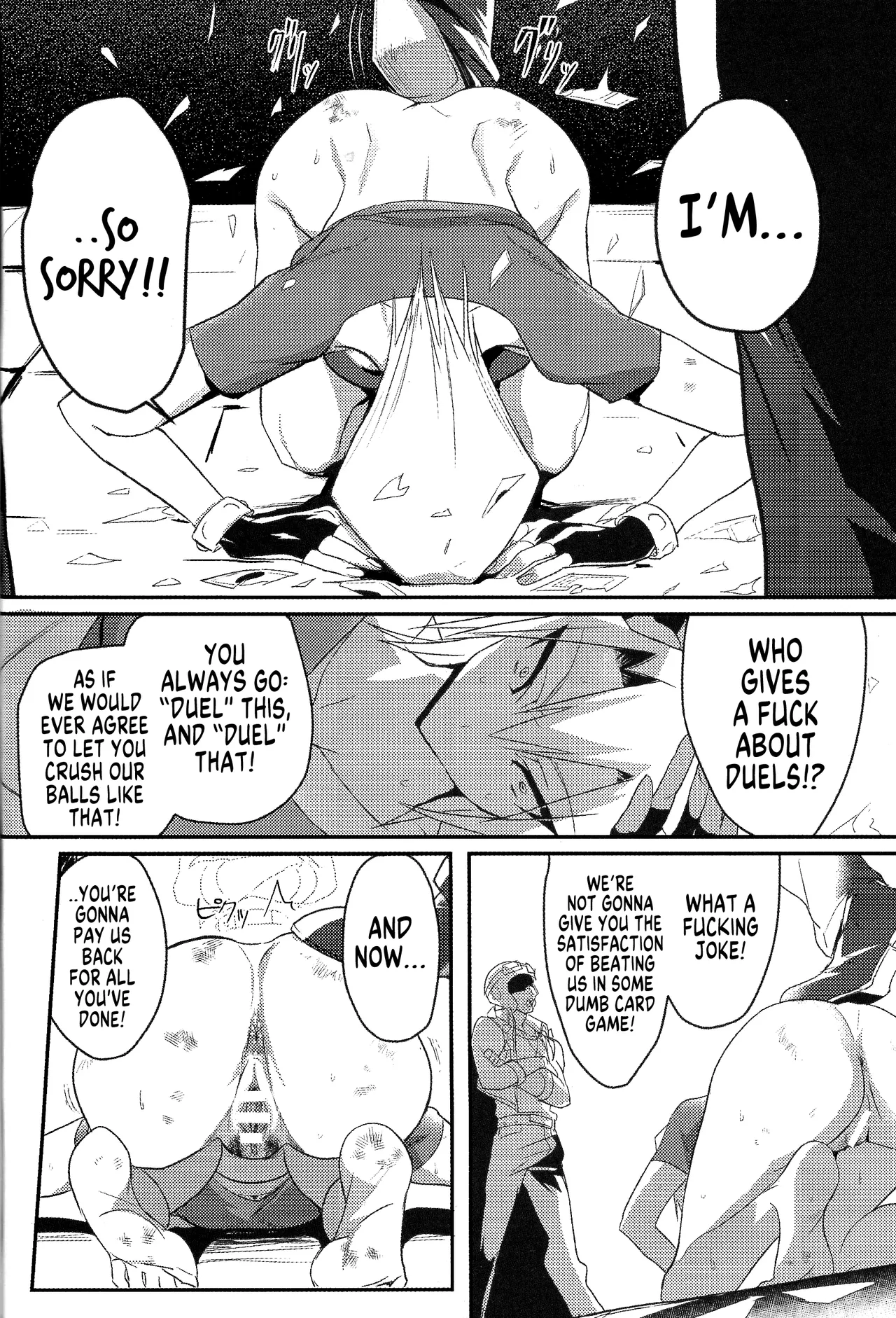 (Sennen Battle Phase 17) [Tsukiyo ke Nekusasu (Shimoda)] Kusa Man Chiku Seiha | Conquering the Stinky M (Yu-Gi-Oh! 5D's) [English] [GTF] numero di immagine  5