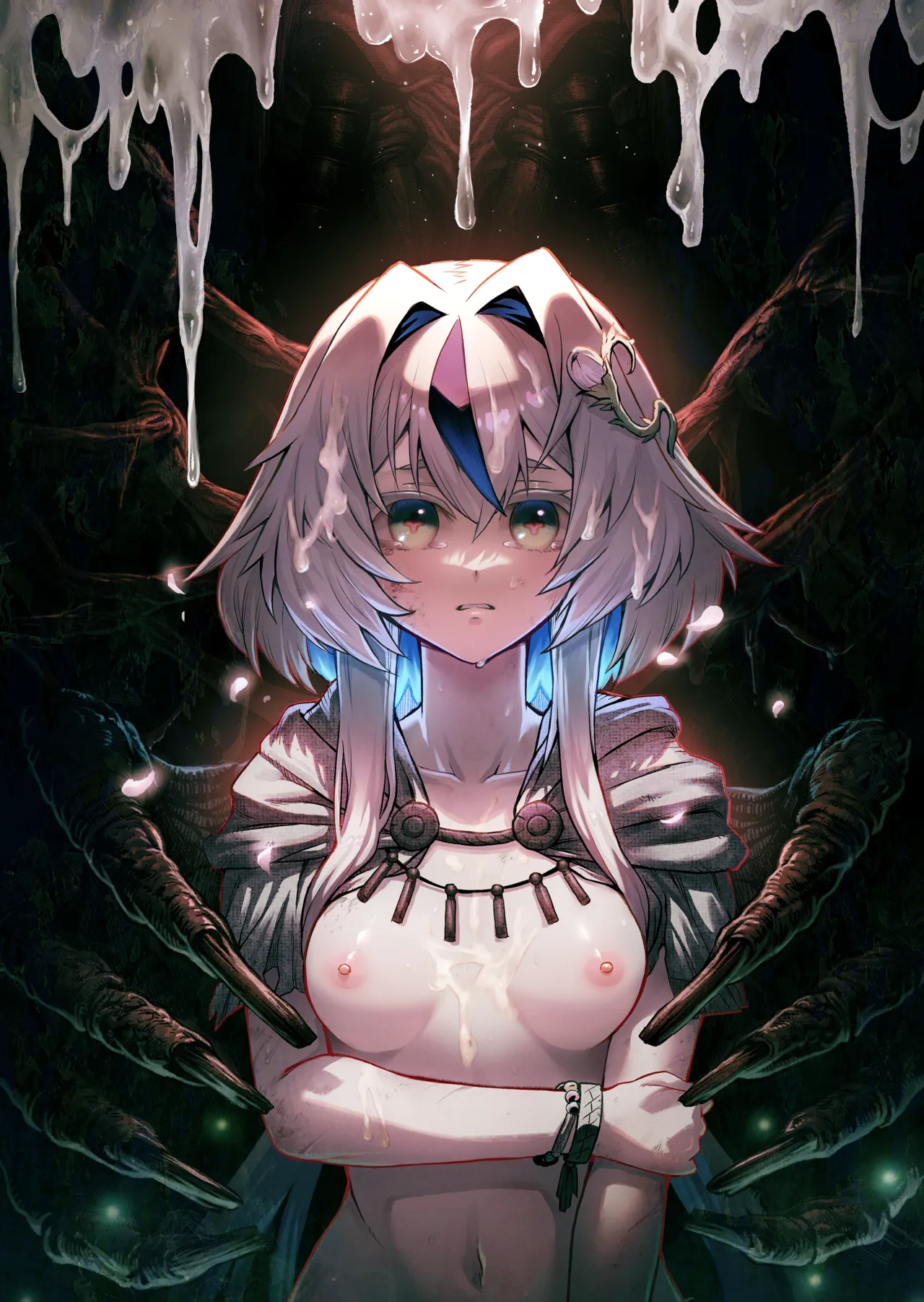 [I'm moralist (柳原ミツキ、犬侍、タケ)] 牝華貪蟲オグフェスカ【前編】[半無修正] 日文 image number 67